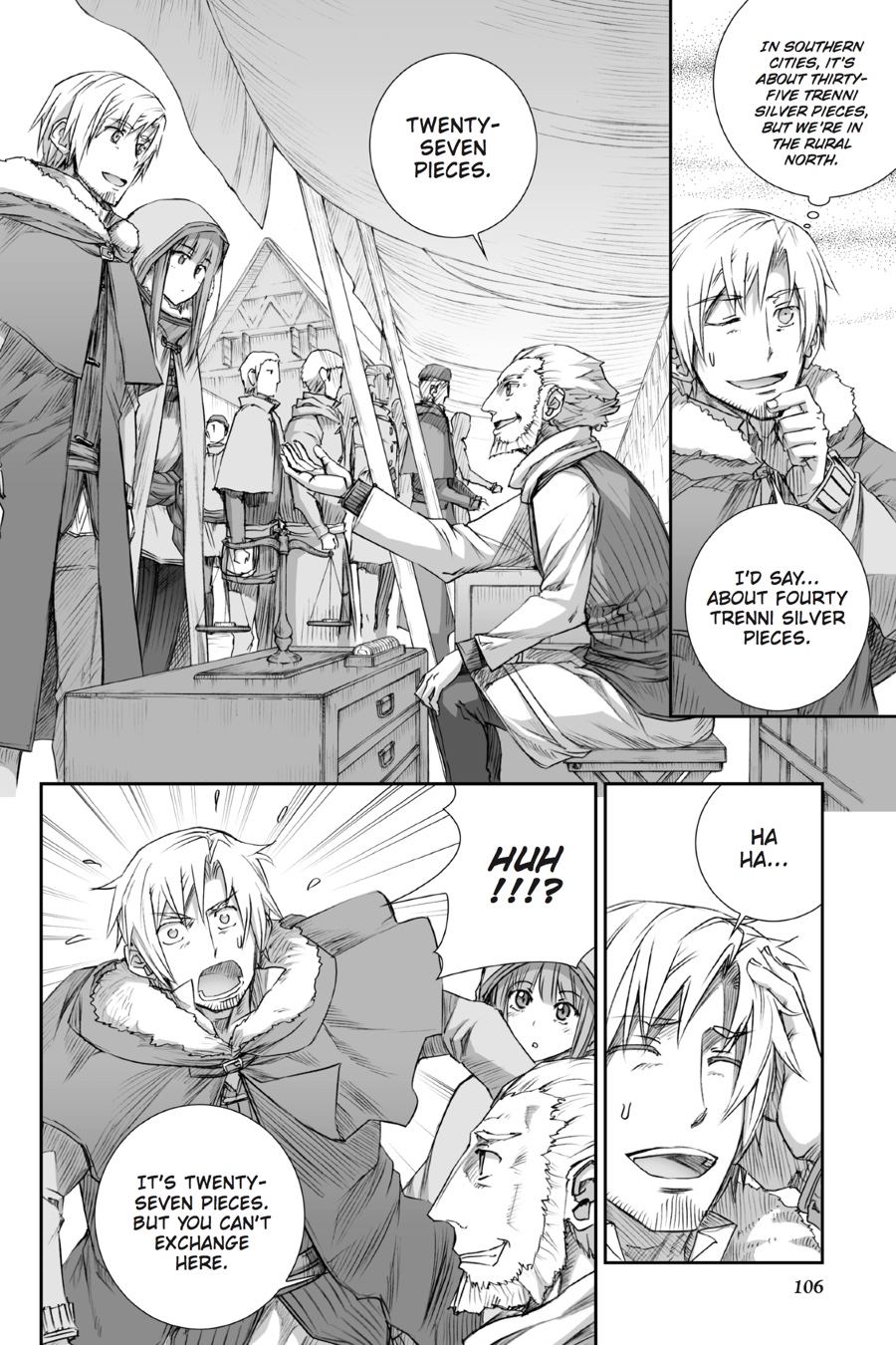 Ookami to Koushinryou Chapter 79 page 4 - Chapter 79