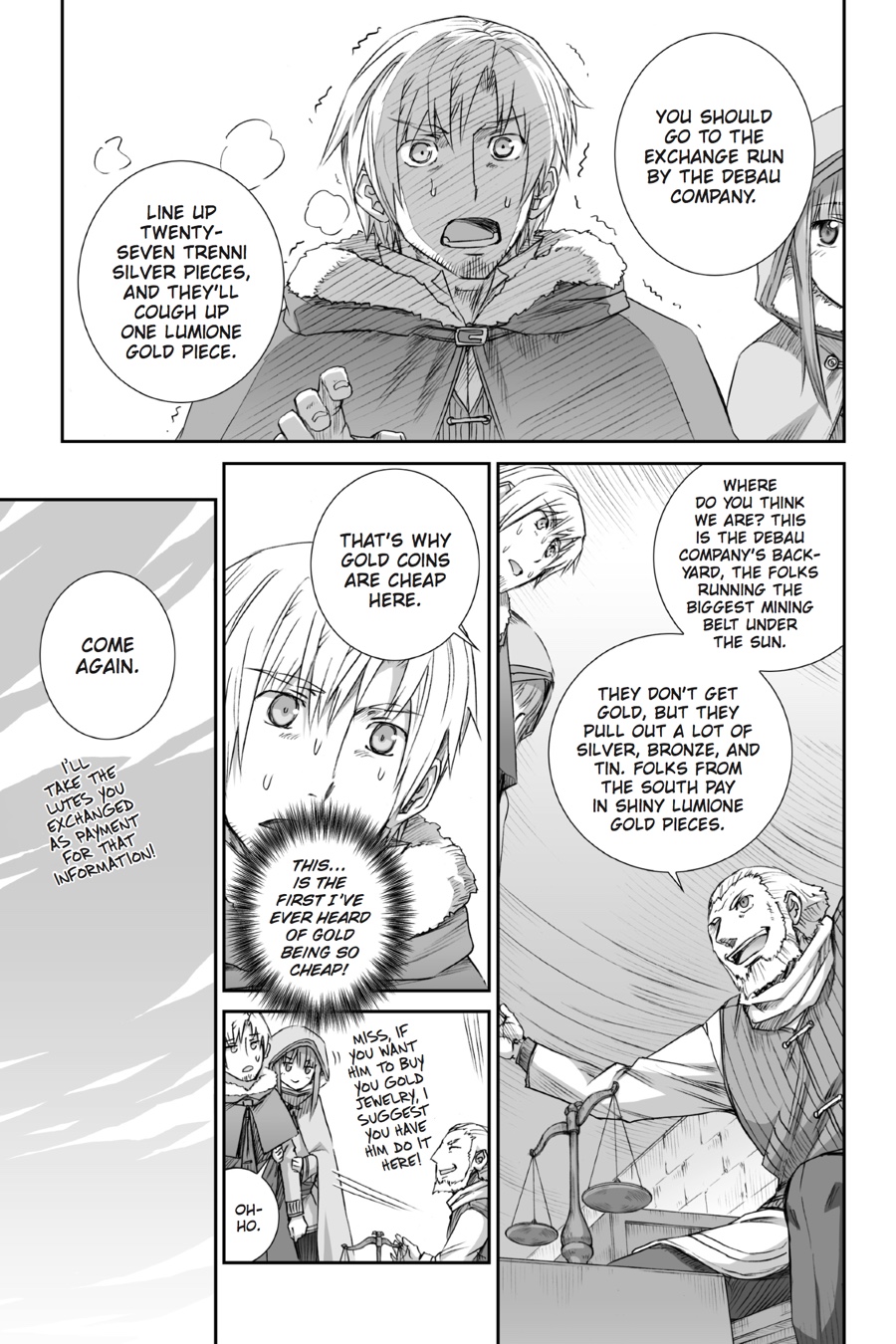 Ookami to Koushinryou Chapter 79 page 5 - Chapter 79