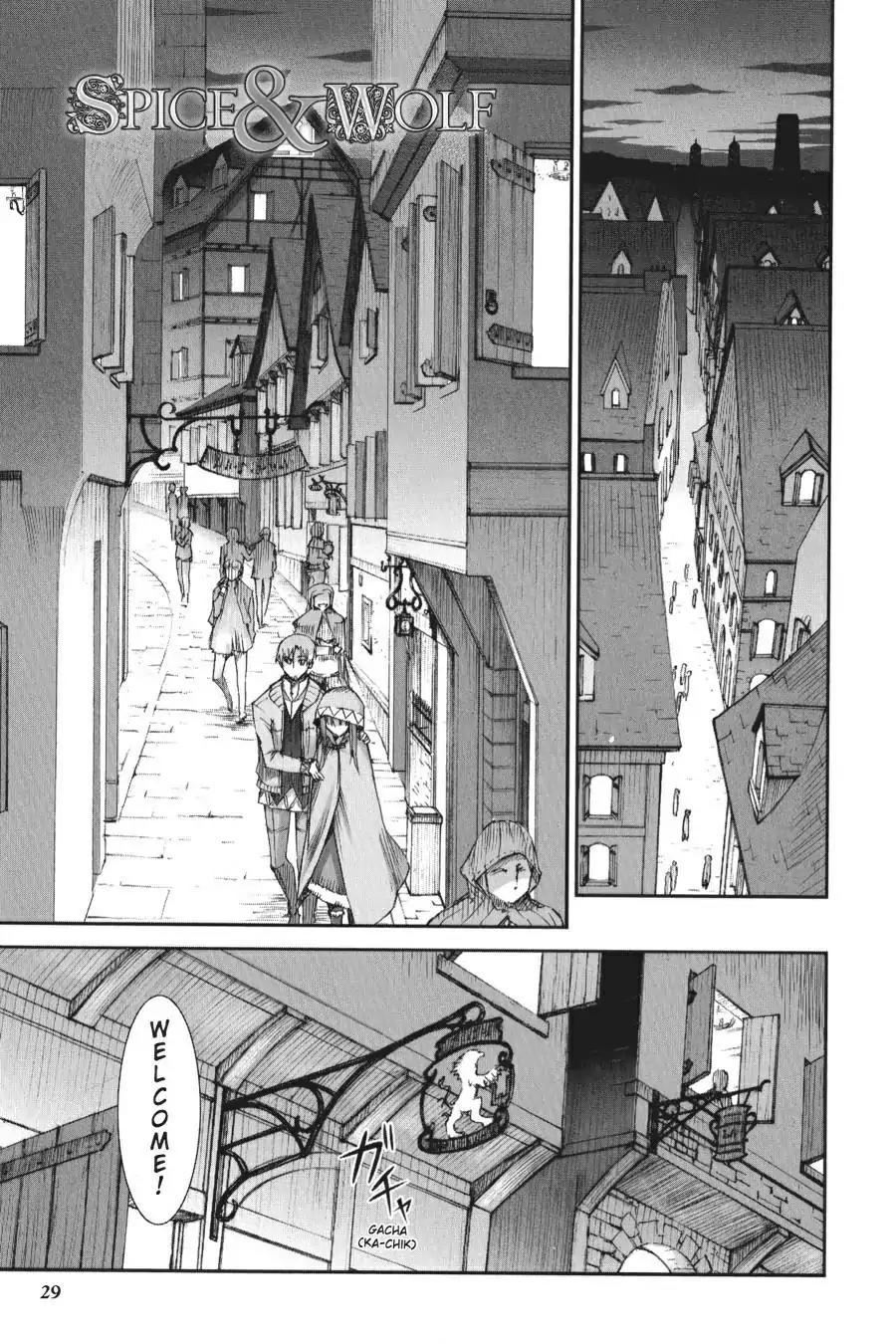 Ookami to Koushinryou Chapter 8 page 1 - Chapter 8