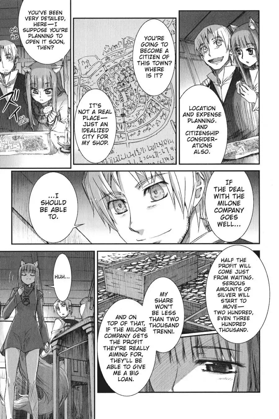 Ookami to Koushinryou Chapter 8 page 13 - Chapter 8