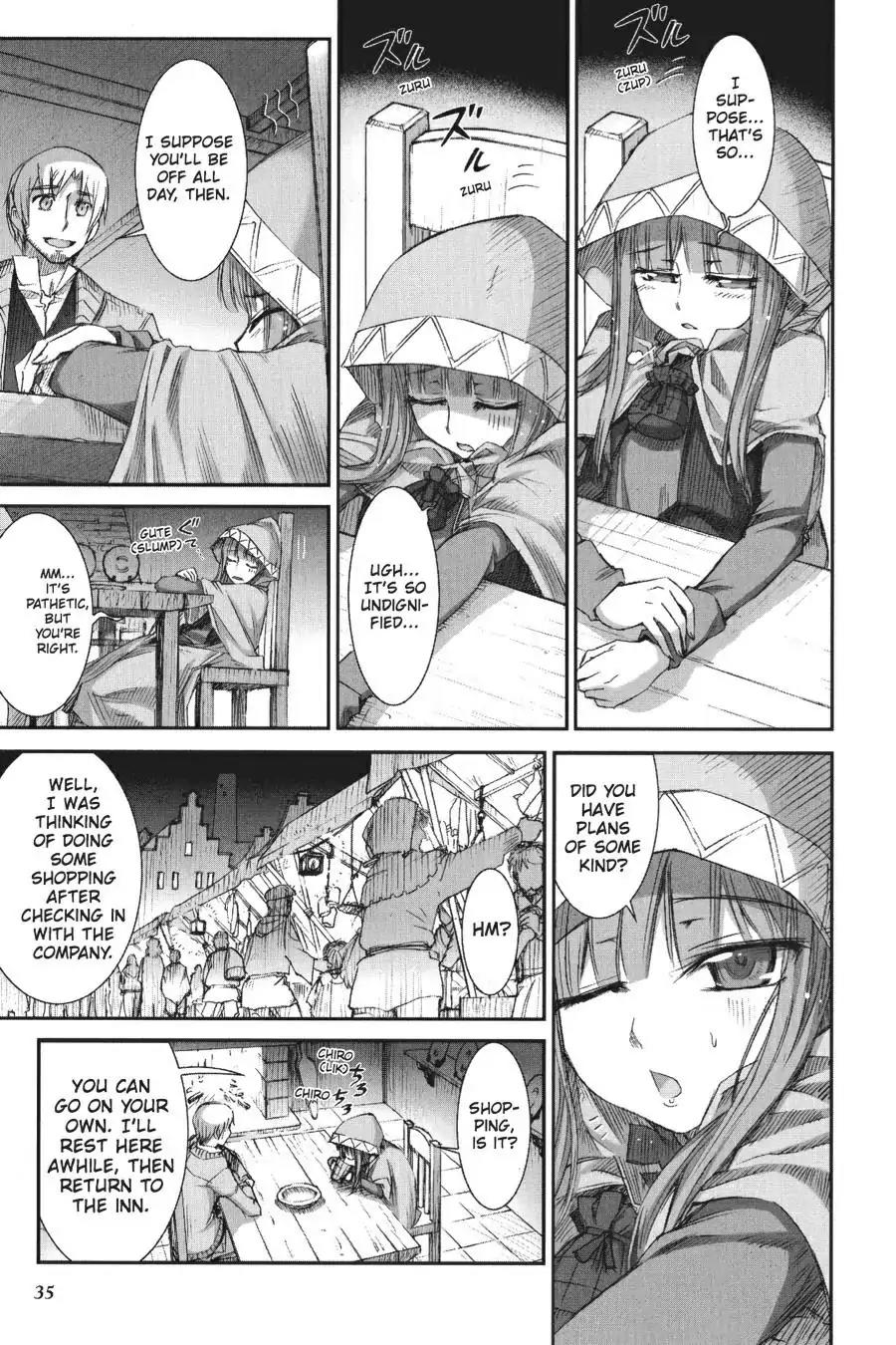 Ookami to Koushinryou Chapter 8 page 7 - Chapter 8