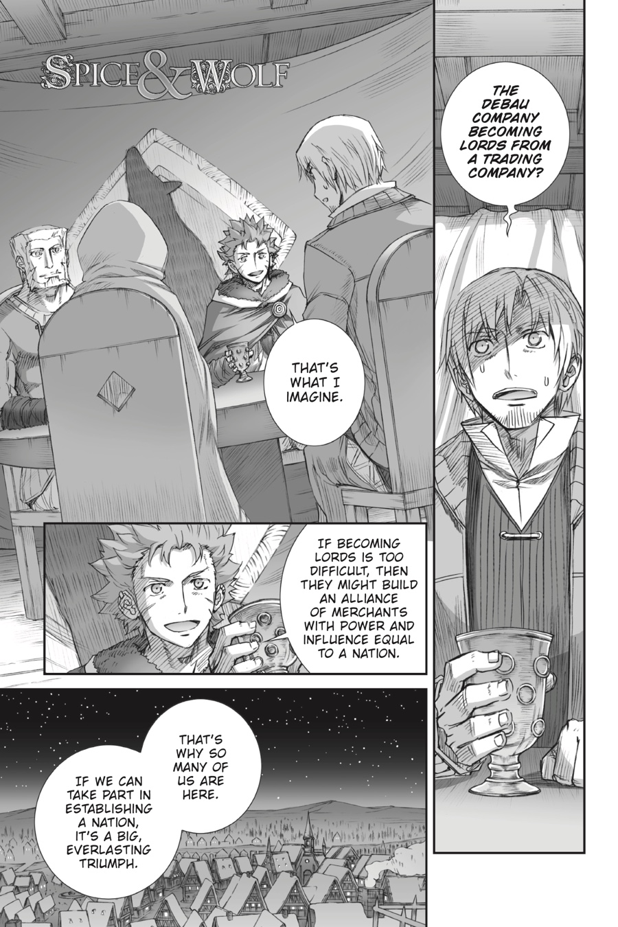 Ookami to Koushinryou Chapter 80 page 1 - Chapter 80