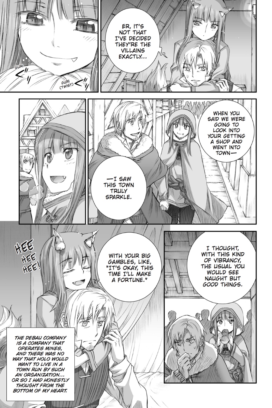 Ookami to Koushinryou Chapter 80 page 19 - Chapter 80
