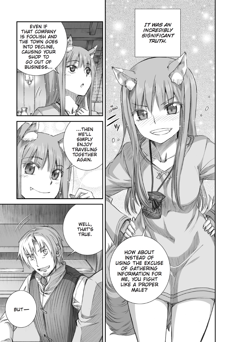 Ookami to Koushinryou Chapter 80 page 25 - Chapter 80