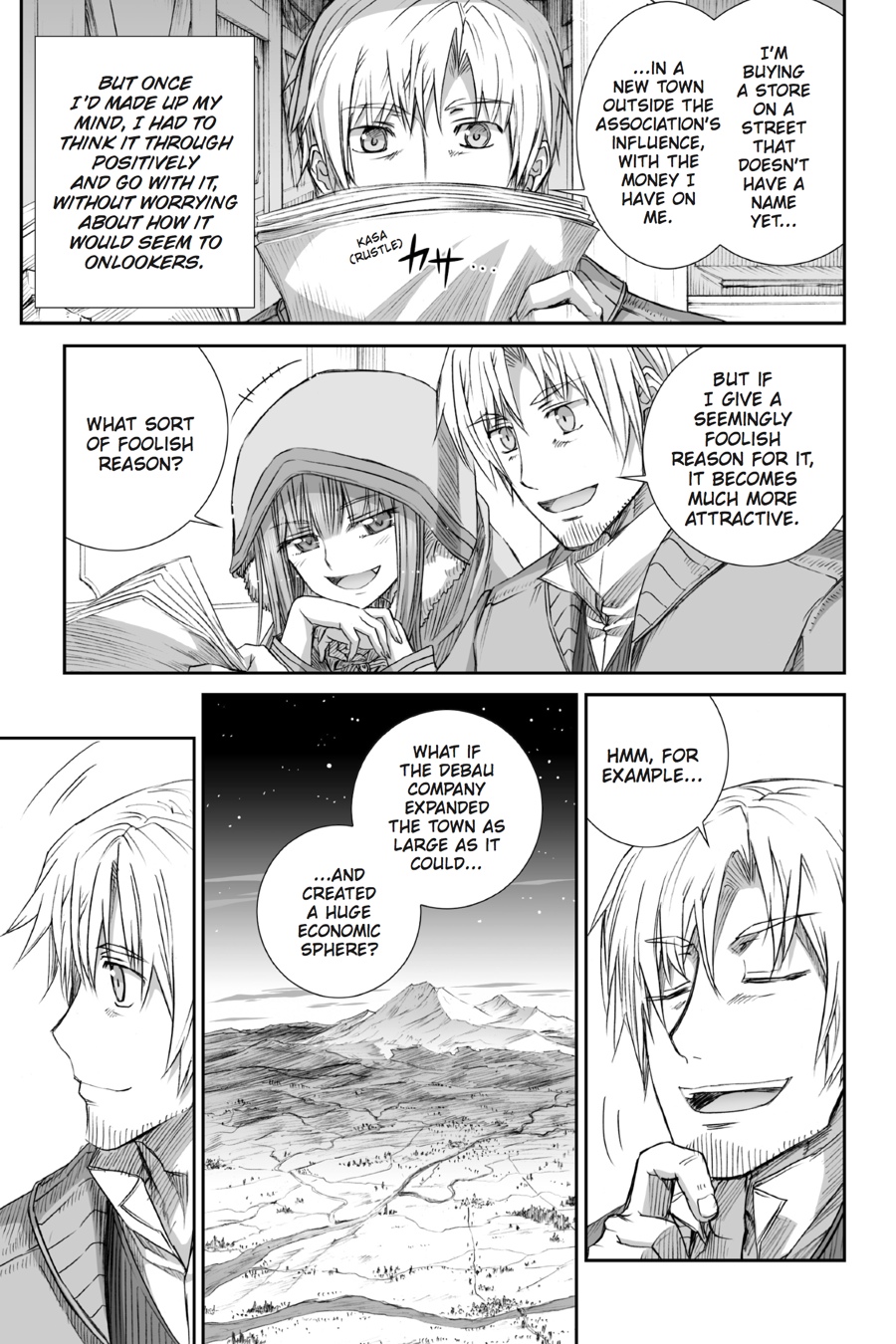 Ookami to Koushinryou Chapter 81 page 10 - Chapter 81