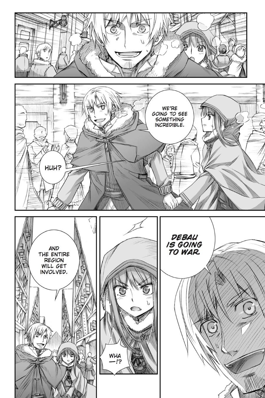 Ookami to Koushinryou Chapter 81 page 15 - Chapter 81