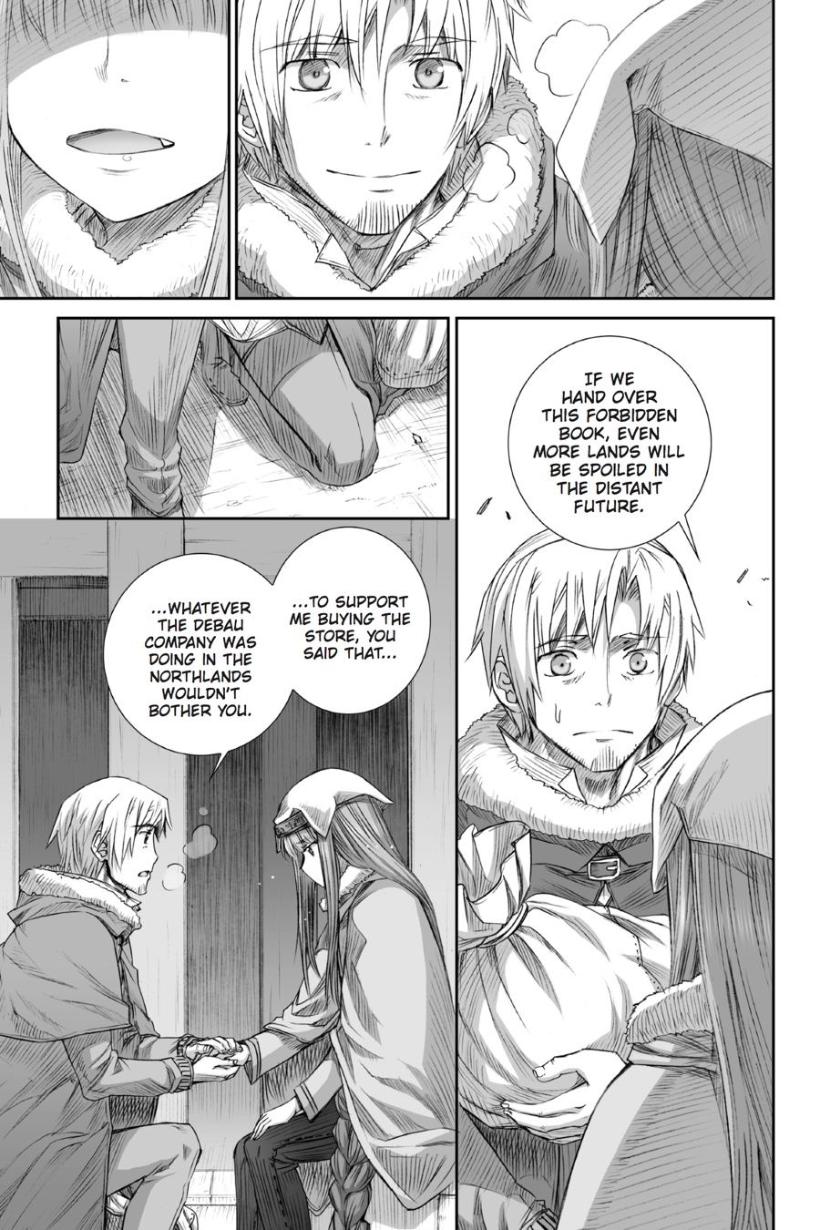 Ookami to Koushinryou Chapter 83 page 19 - Chapter 83