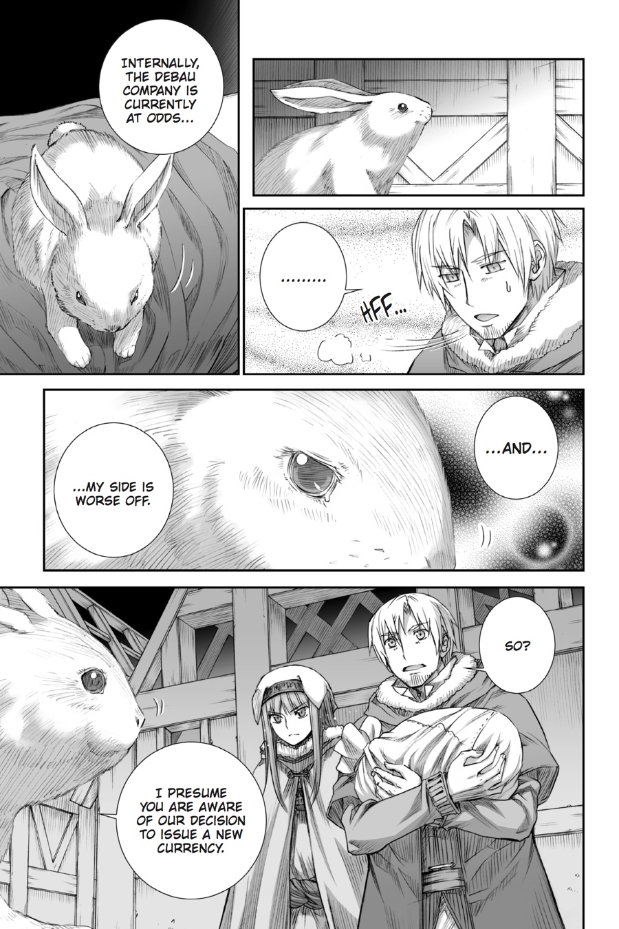 Ookami to Koushinryou Chapter 83 page 3 - Chapter 83