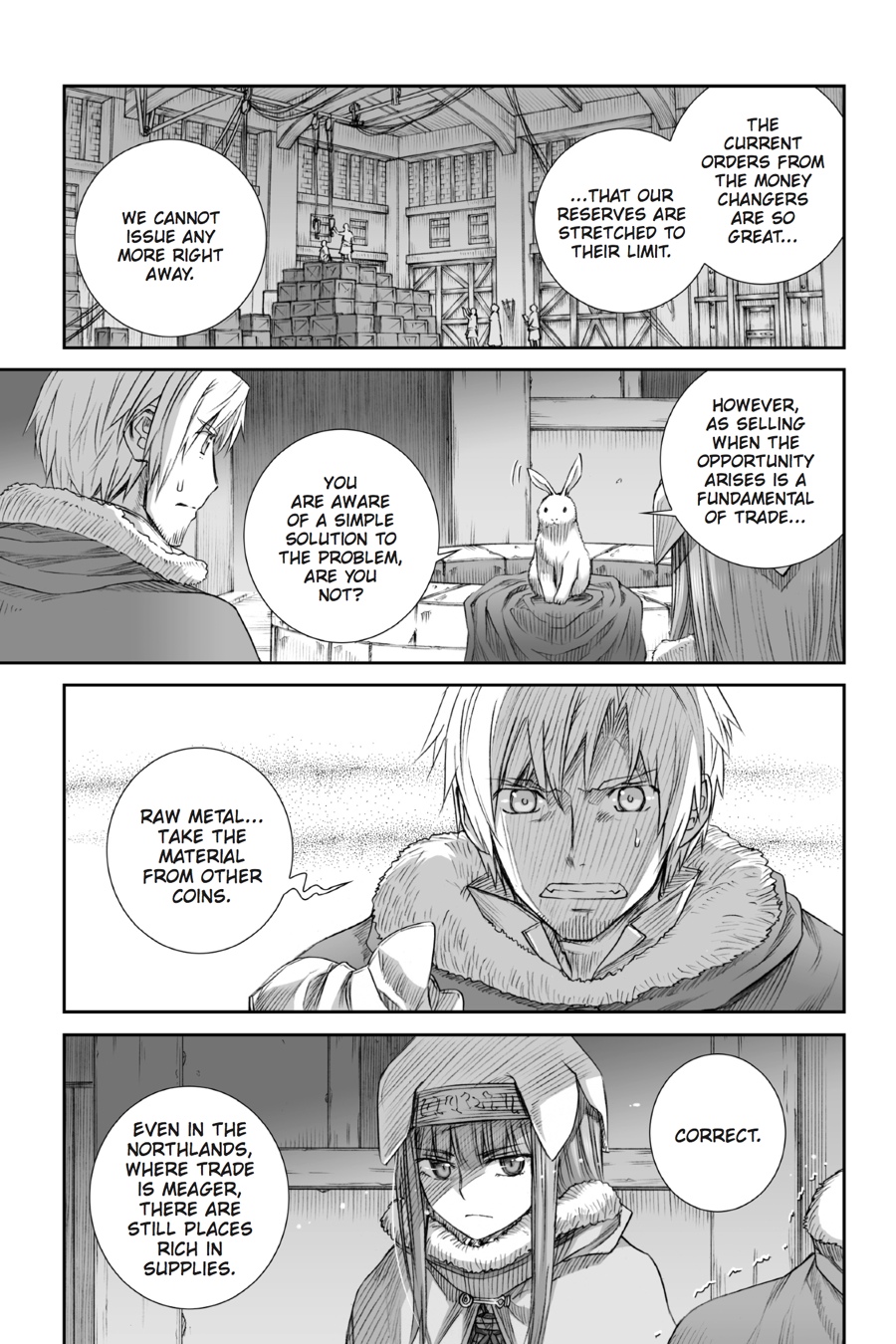 Ookami to Koushinryou Chapter 83 page 7 - Chapter 83