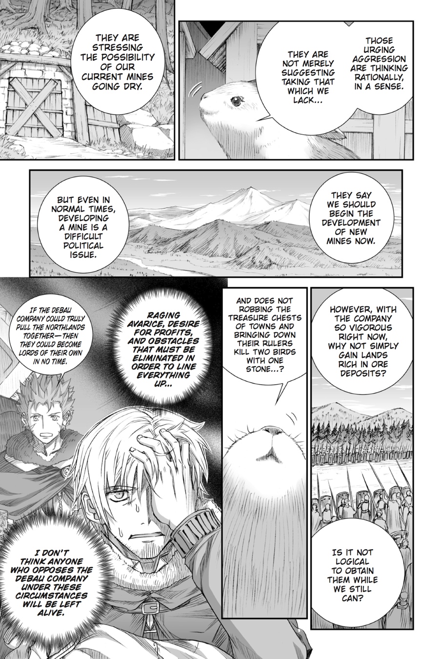 Ookami to Koushinryou Chapter 83 page 9 - Chapter 83