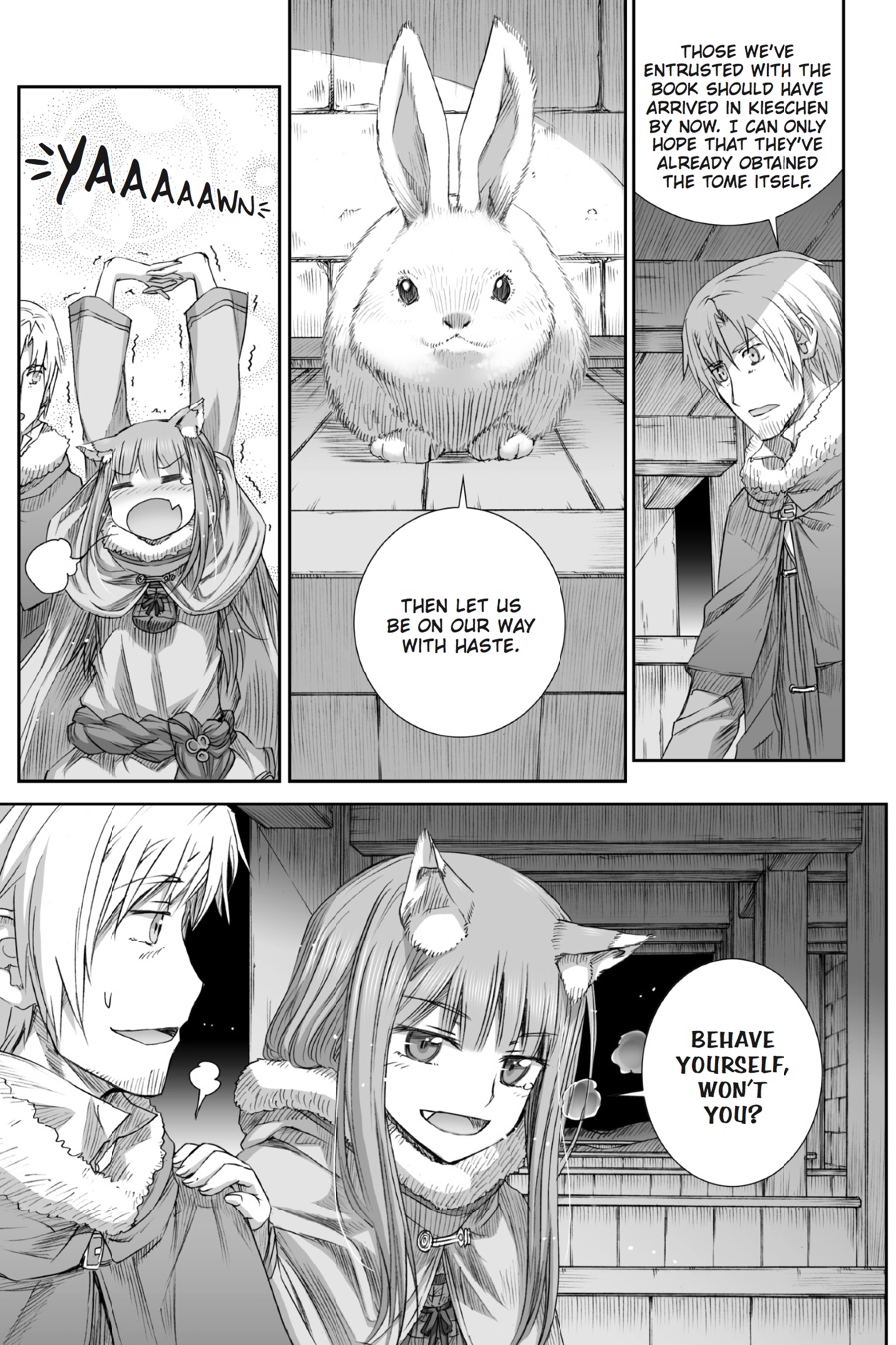 Ookami to Koushinryou Chapter 84 page 15 - Chapter 84