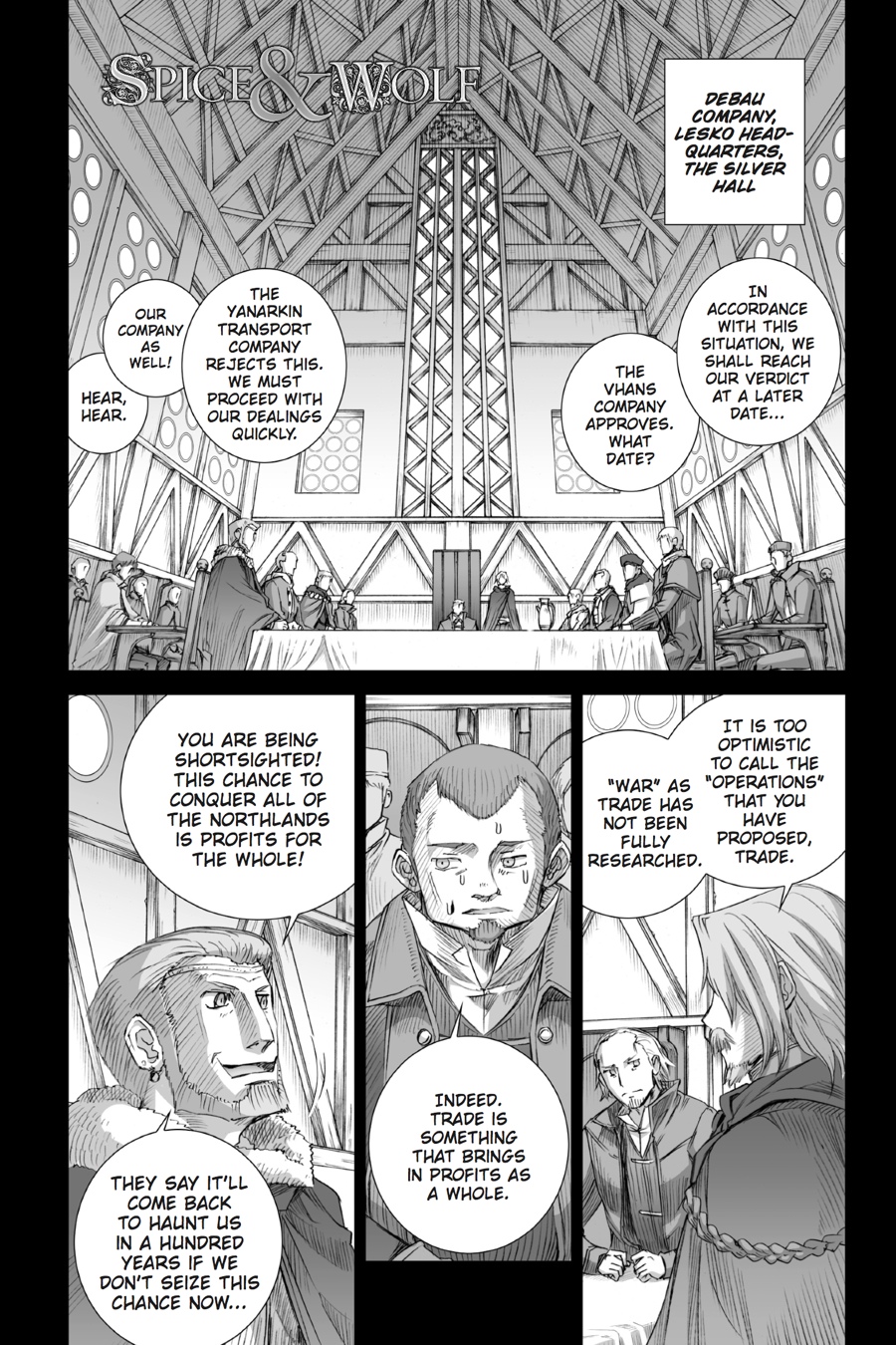 Ookami to Koushinryou Chapter 85 page 1 - Chapter 85
