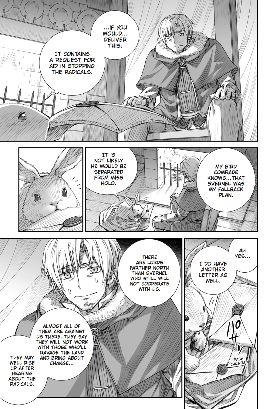 Ookami to Koushinryou Chapter 85 page 15 - Chapter 85
