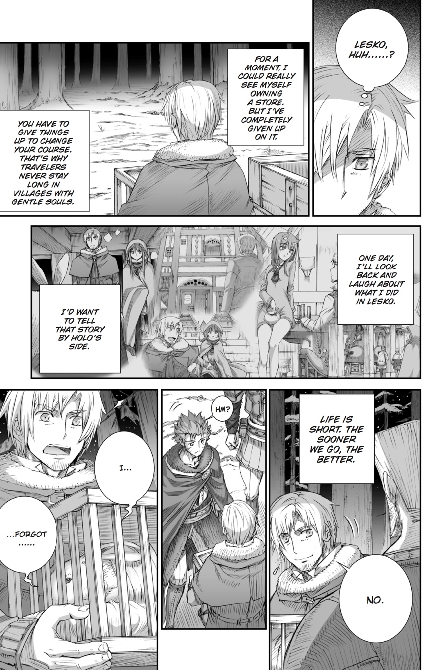 Ookami to Koushinryou Chapter 86 page 15 - Chapter 86