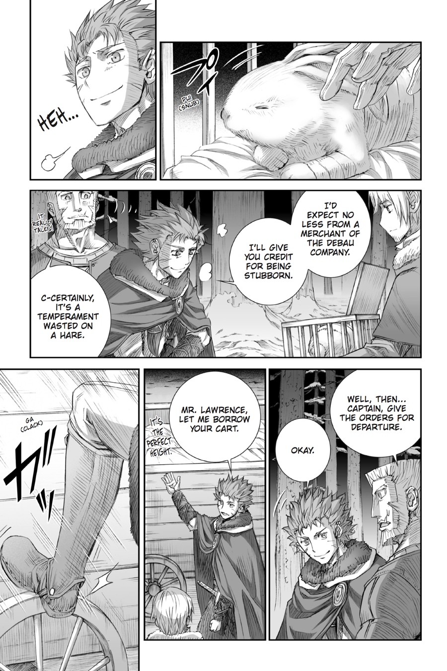 Ookami to Koushinryou Chapter 86 page 17 - Chapter 86