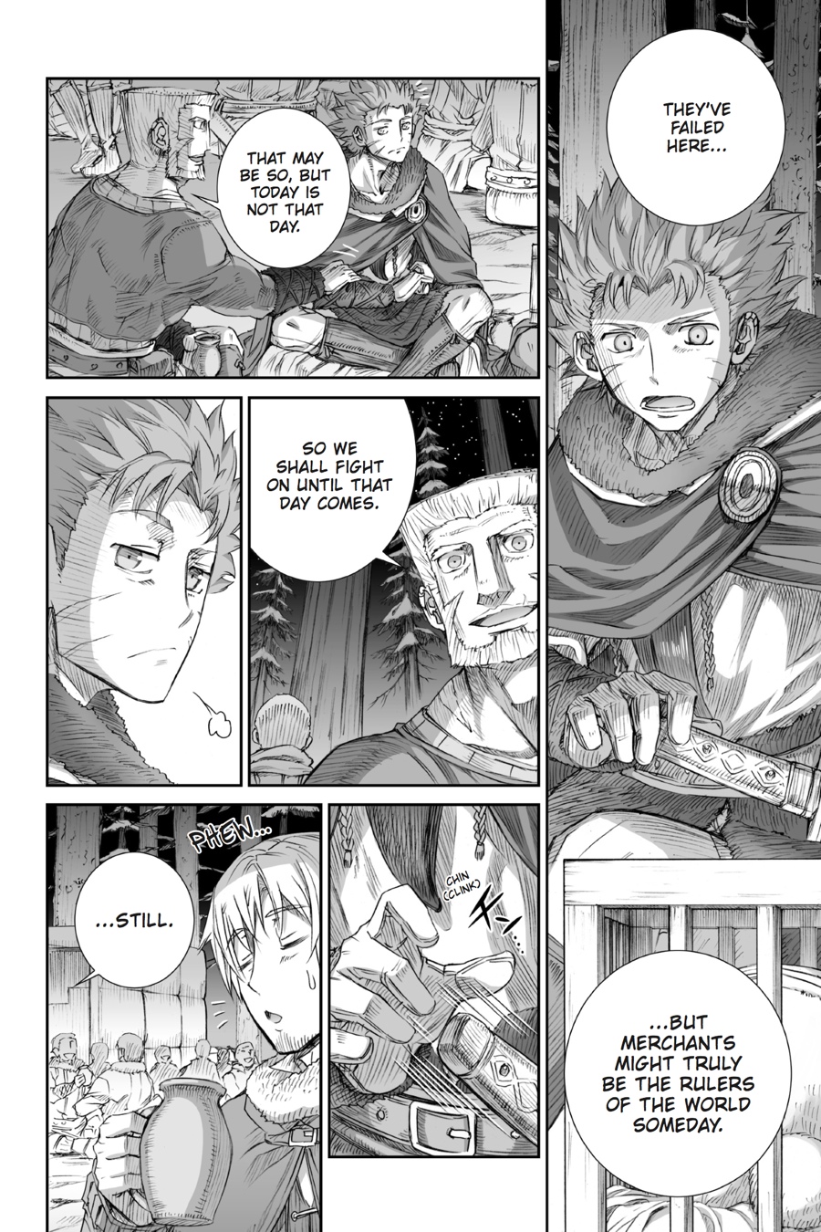 Ookami to Koushinryou Chapter 86 page 8 - Chapter 86