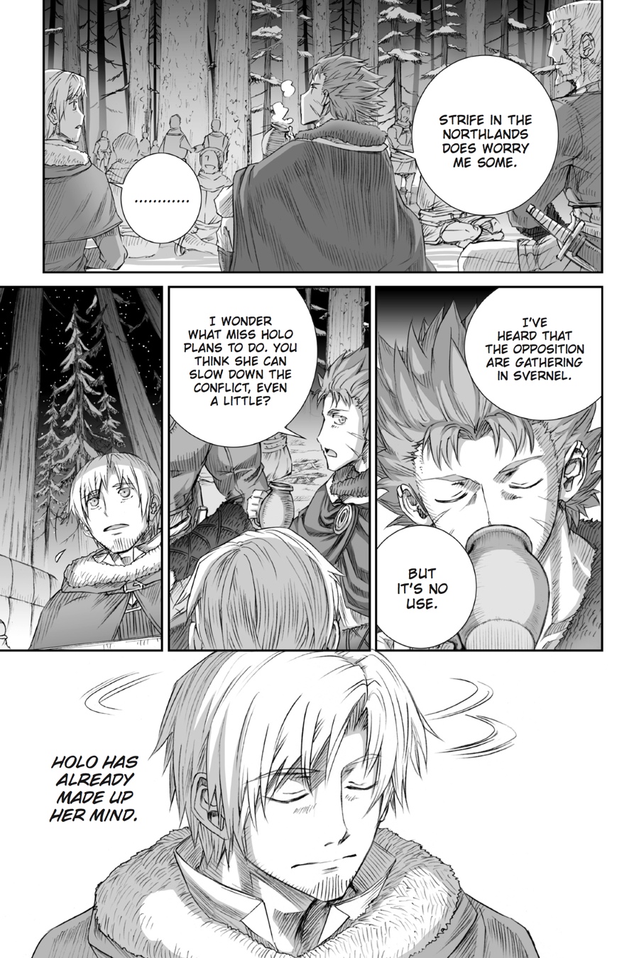 Ookami to Koushinryou Chapter 86 page 9 - Chapter 86