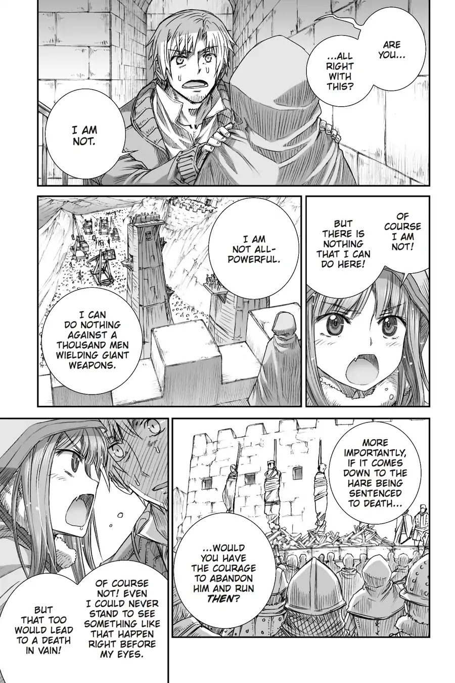 Ookami to Koushinryou Chapter 93 page 18 - Chapter 93