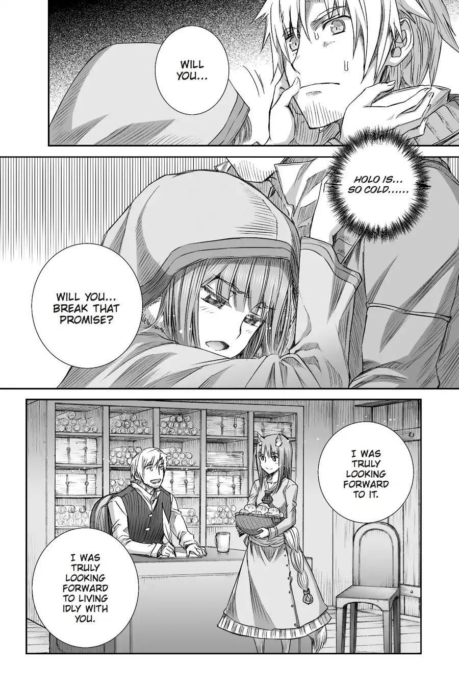 Ookami to Koushinryou Chapter 93 page 21 - Chapter 93
