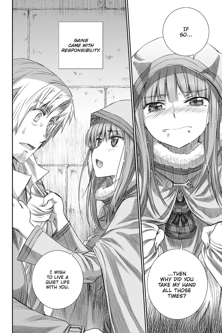 Ookami to Koushinryou Chapter 93 page 25 - Chapter 93