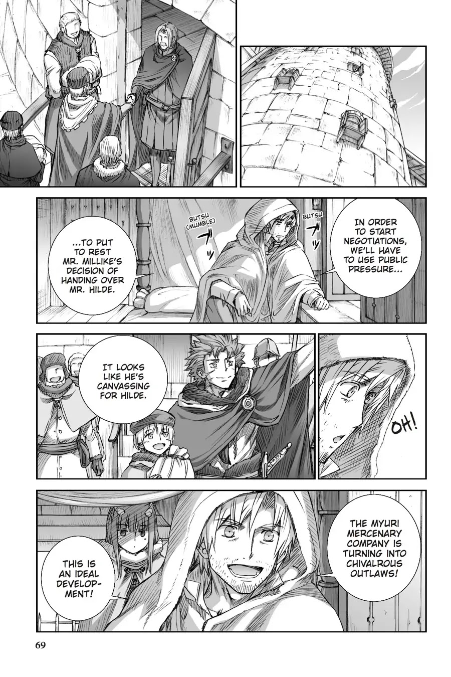 Ookami to Koushinryou Chapter 95 page 10 - Chapter 95
