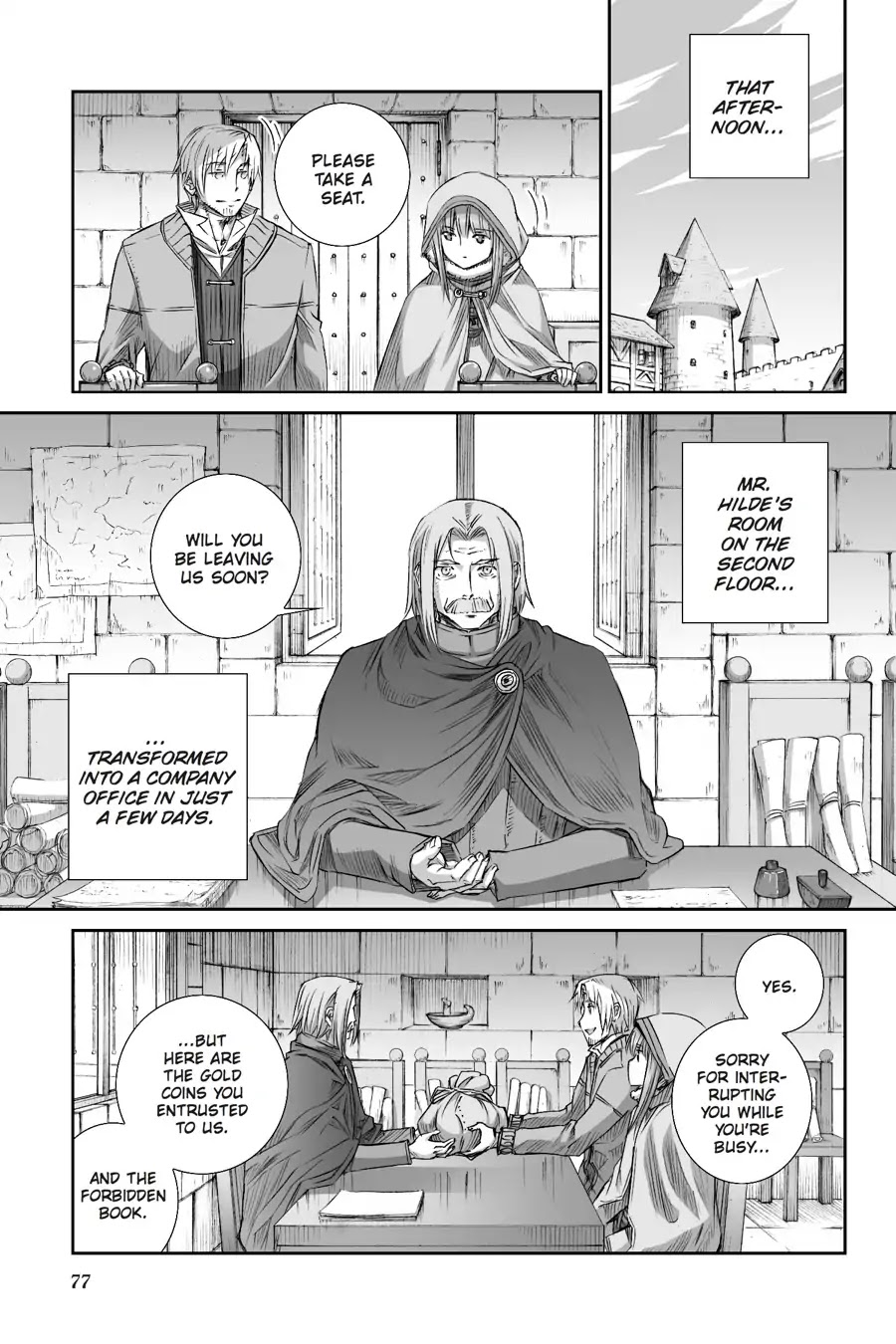 Ookami to Koushinryou Chapter 95 page 18 - Chapter 95