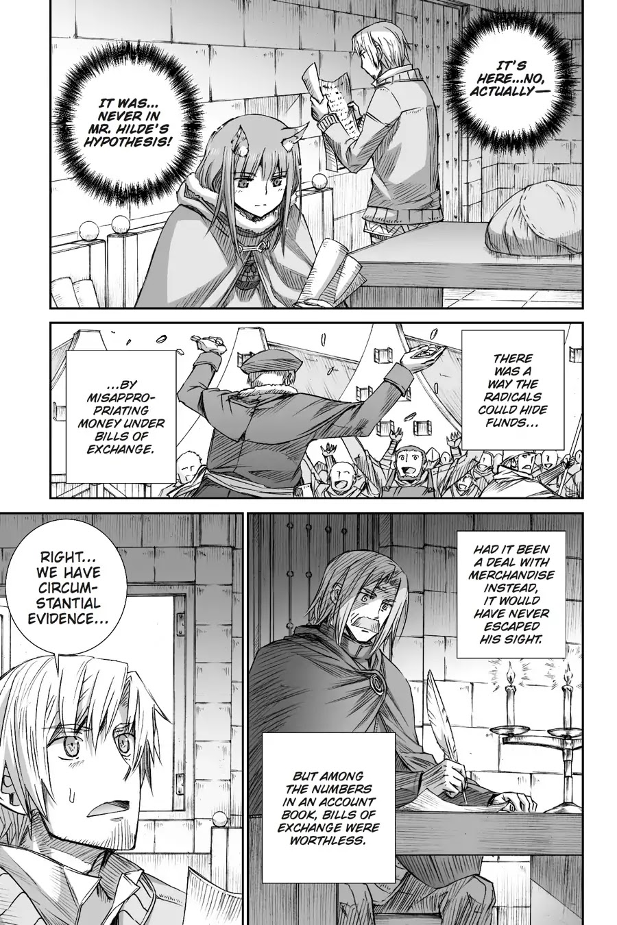 Ookami to Koushinryou Chapter 97 page 10 - Chapter 97