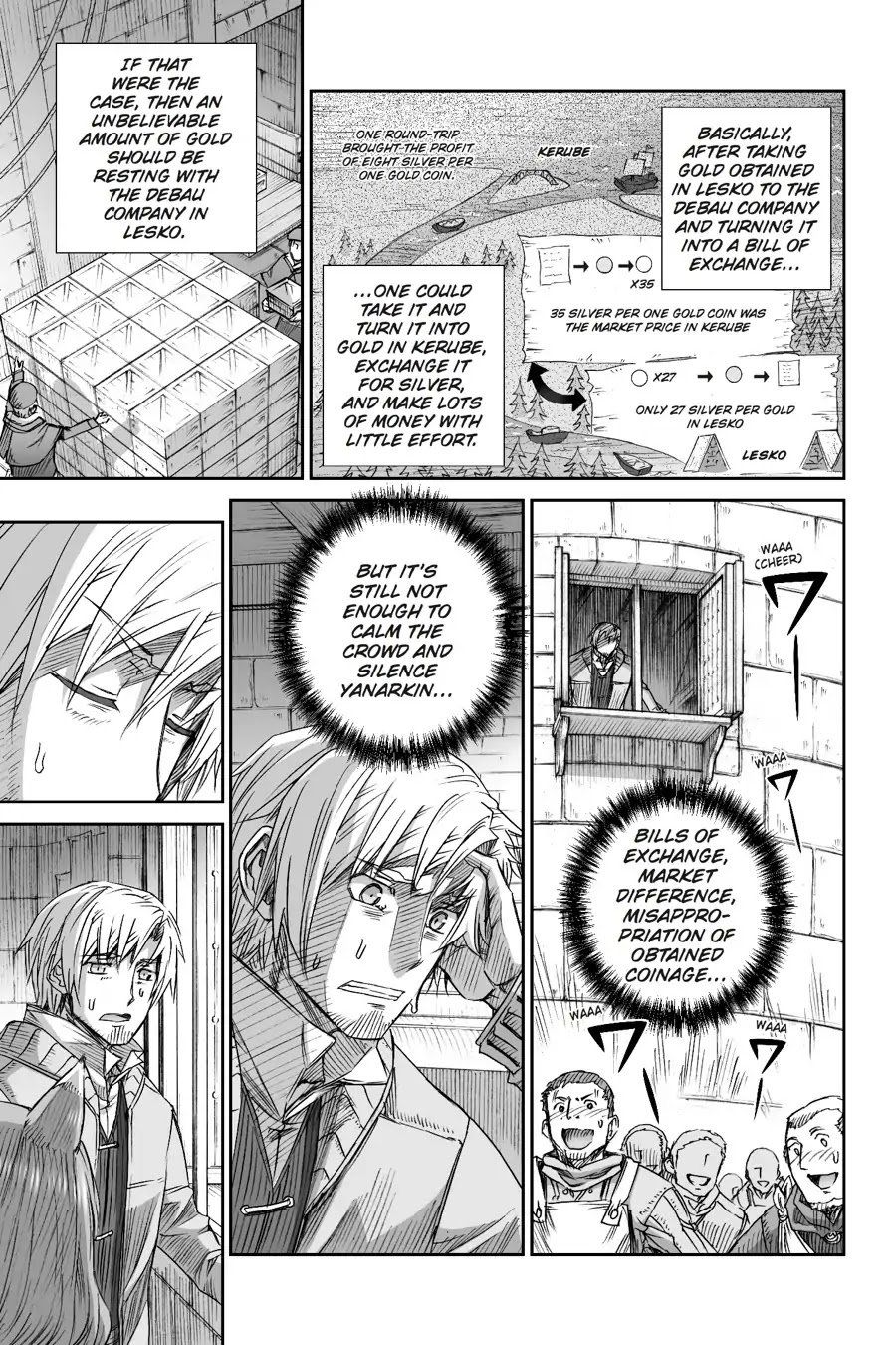 Ookami to Koushinryou Chapter 97 page 12 - Chapter 97