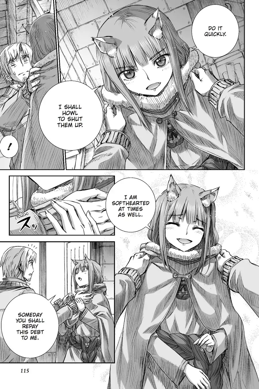 Ookami to Koushinryou Chapter 97 page 14 - Chapter 97
