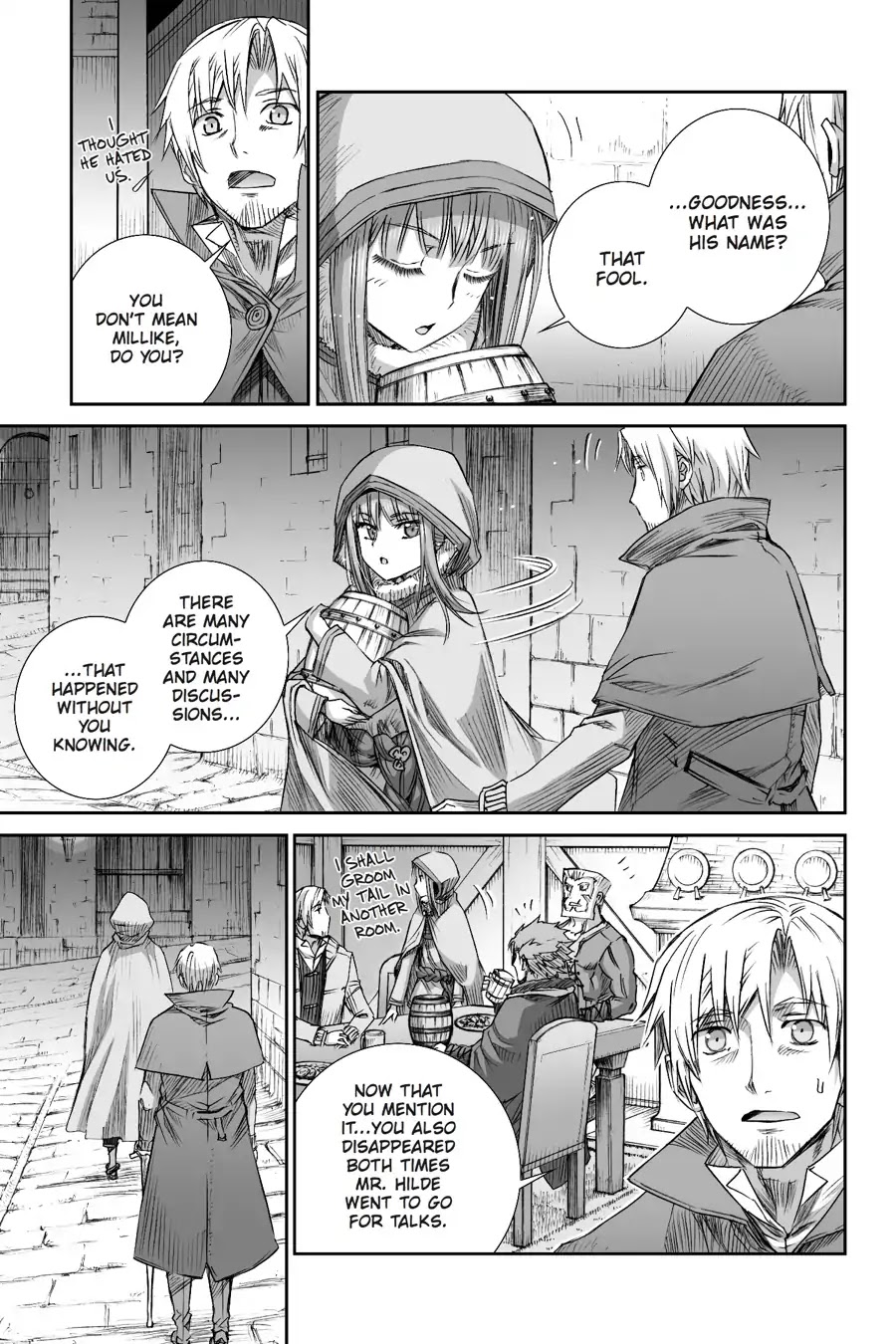 Ookami to Koushinryou Chapter 98 page 12 - Chapter 98