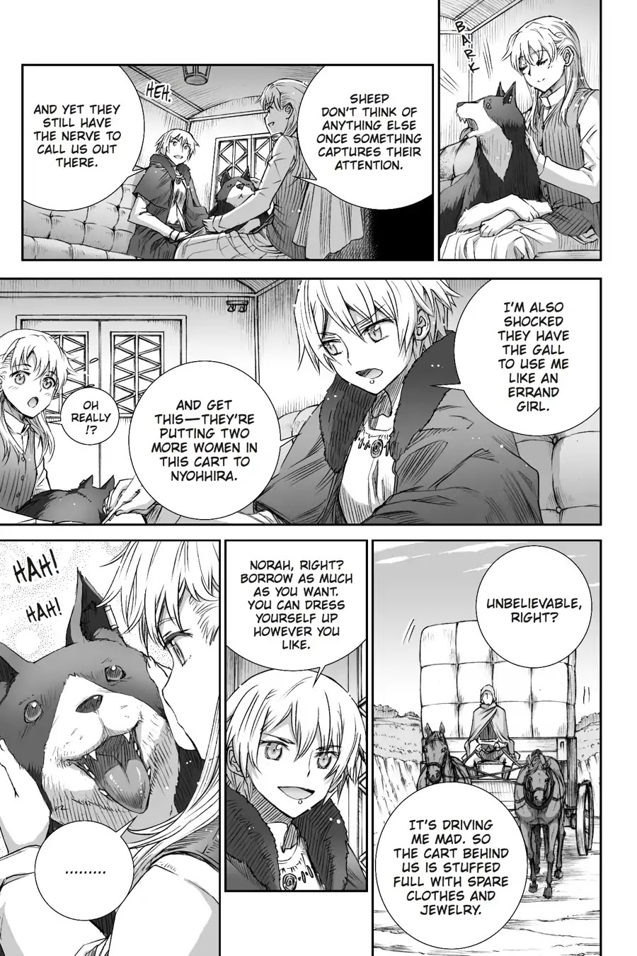 Ookami to Koushinryou Chapter 99 page 10 - Chapter 99