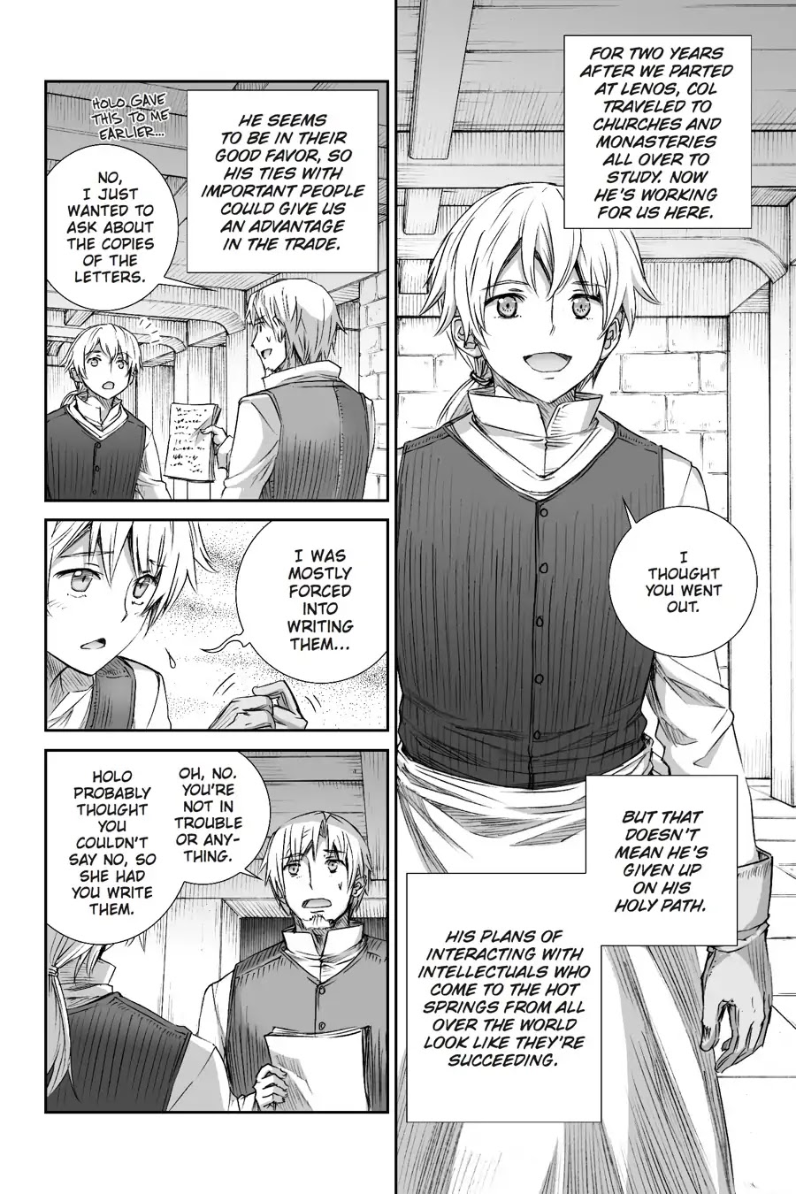 Ookami to Koushinryou Chapter 99 page 13 - Chapter 99