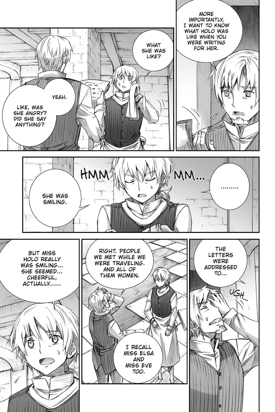 Ookami to Koushinryou Chapter 99 page 14 - Chapter 99
