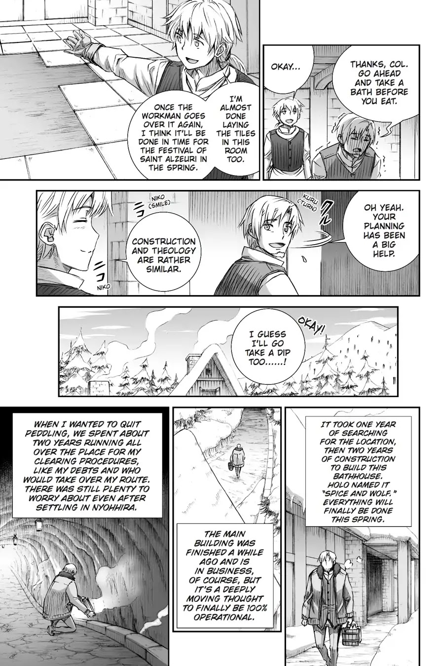 Ookami to Koushinryou Chapter 99 page 16 - Chapter 99