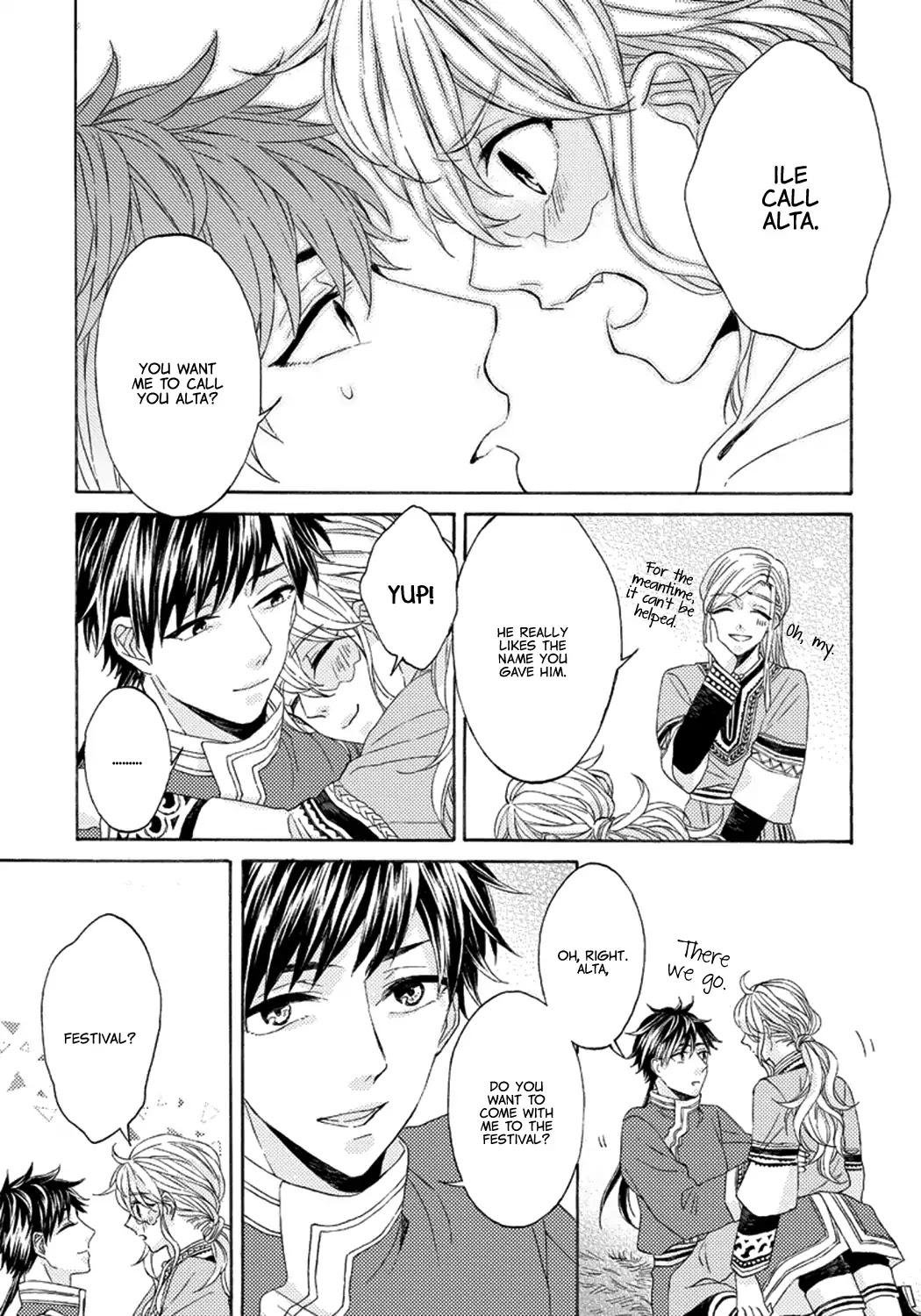 Ookami wa Hana no Kaori Chapter 3 page 13 - Chapter 3: The Wolf Has the Scent of Flowers (3)