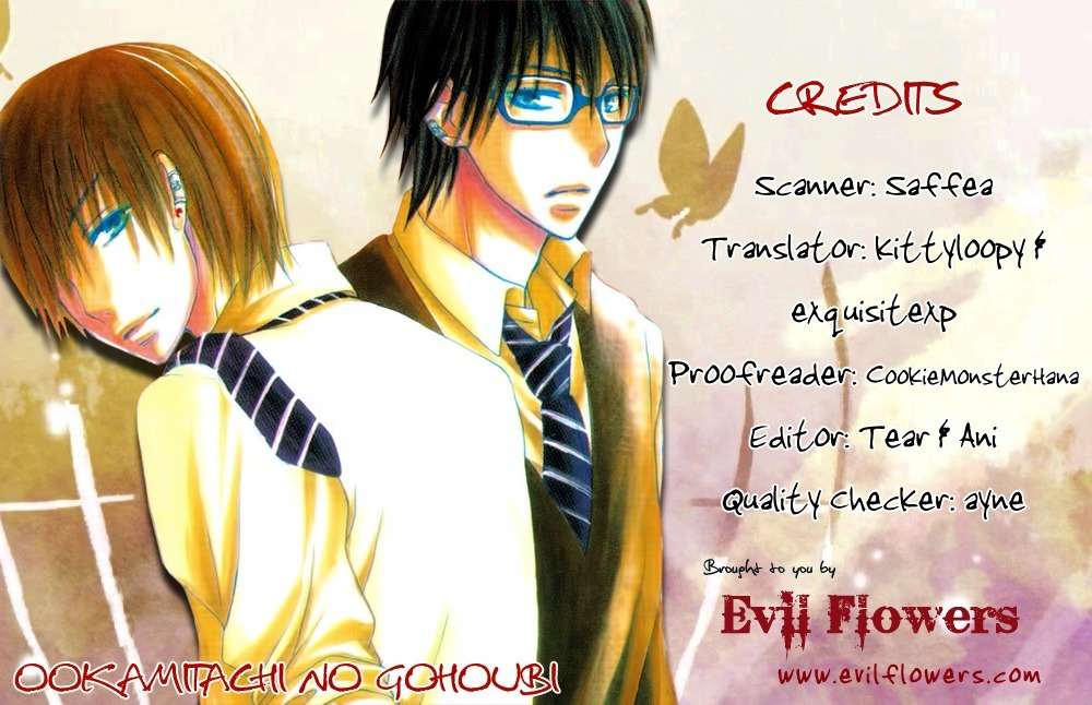 Ookamitachi no Gohoubi Chapter 1 page 3 - Chapter 1