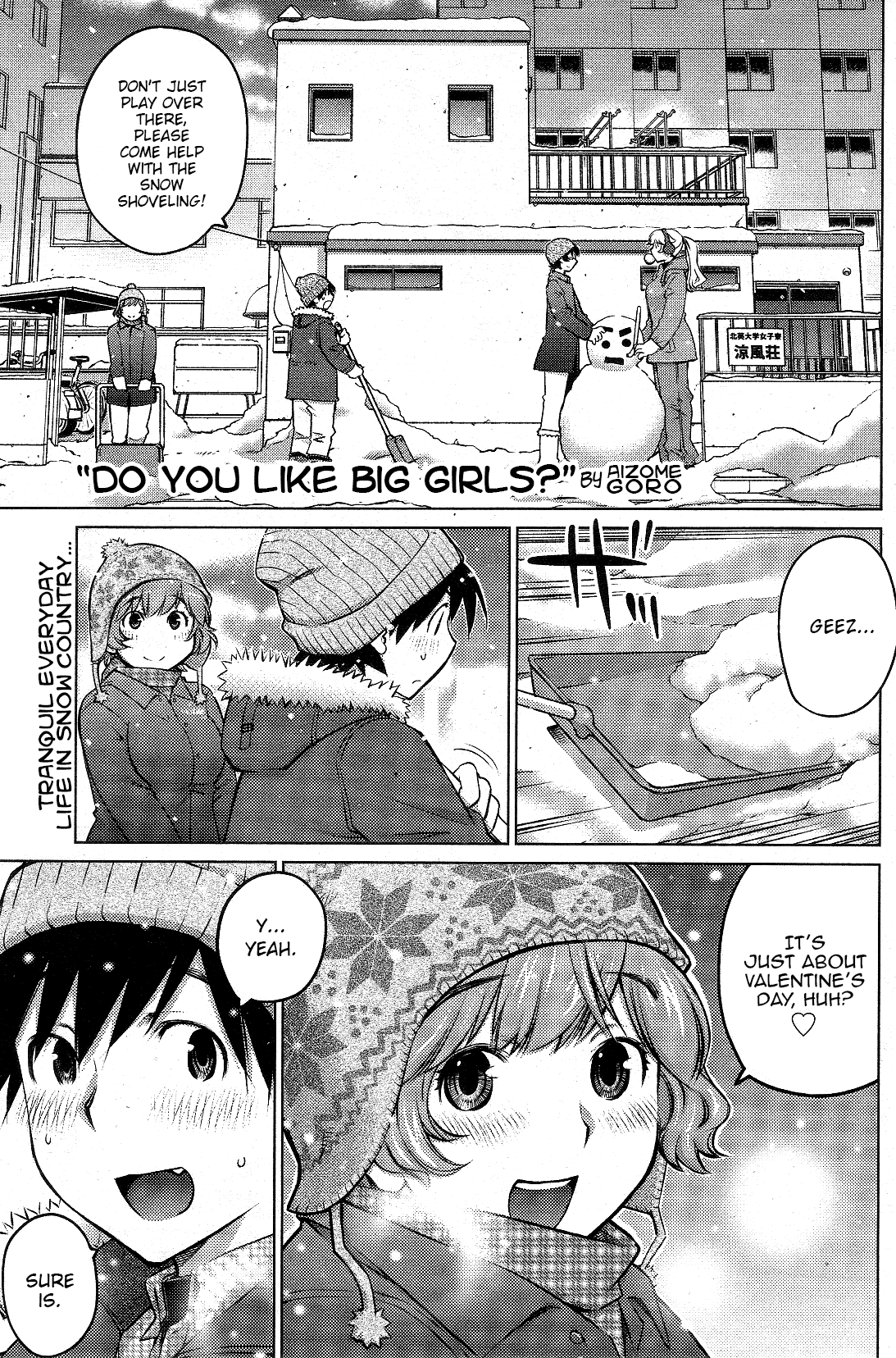 Ookii Onnanoko wa Daisuki Desu ka? Chapter 14 page 1 - Chapter 14