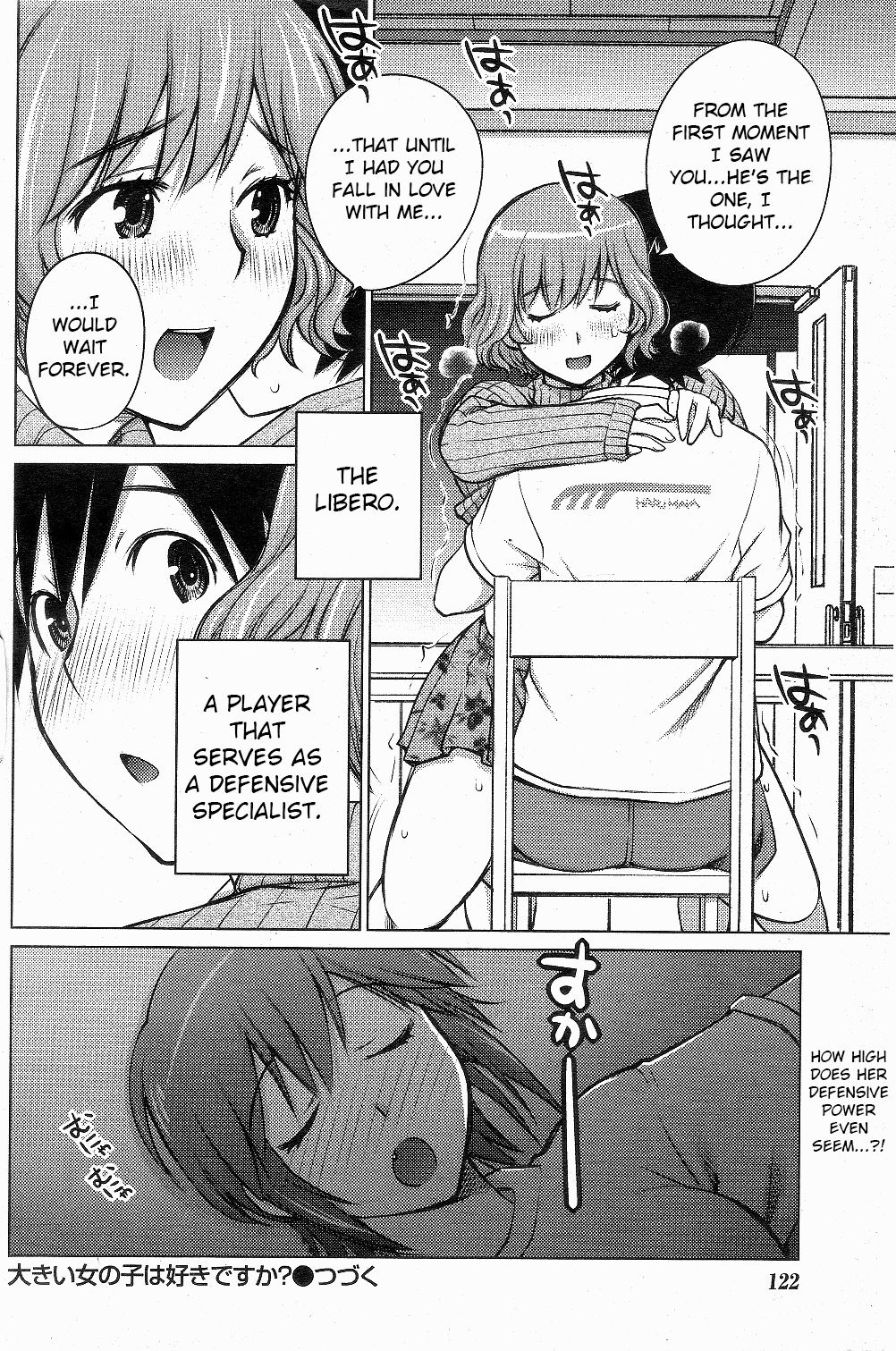 Ookii Onnanoko wa Daisuki Desu ka? Chapter 3 page 20 - Chapter 3