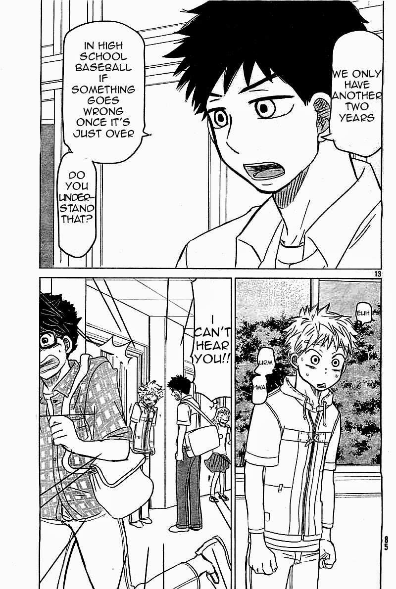 Ookiku Furikabutte Chapter 100 page 13 - Chapter 100: Fastball 2