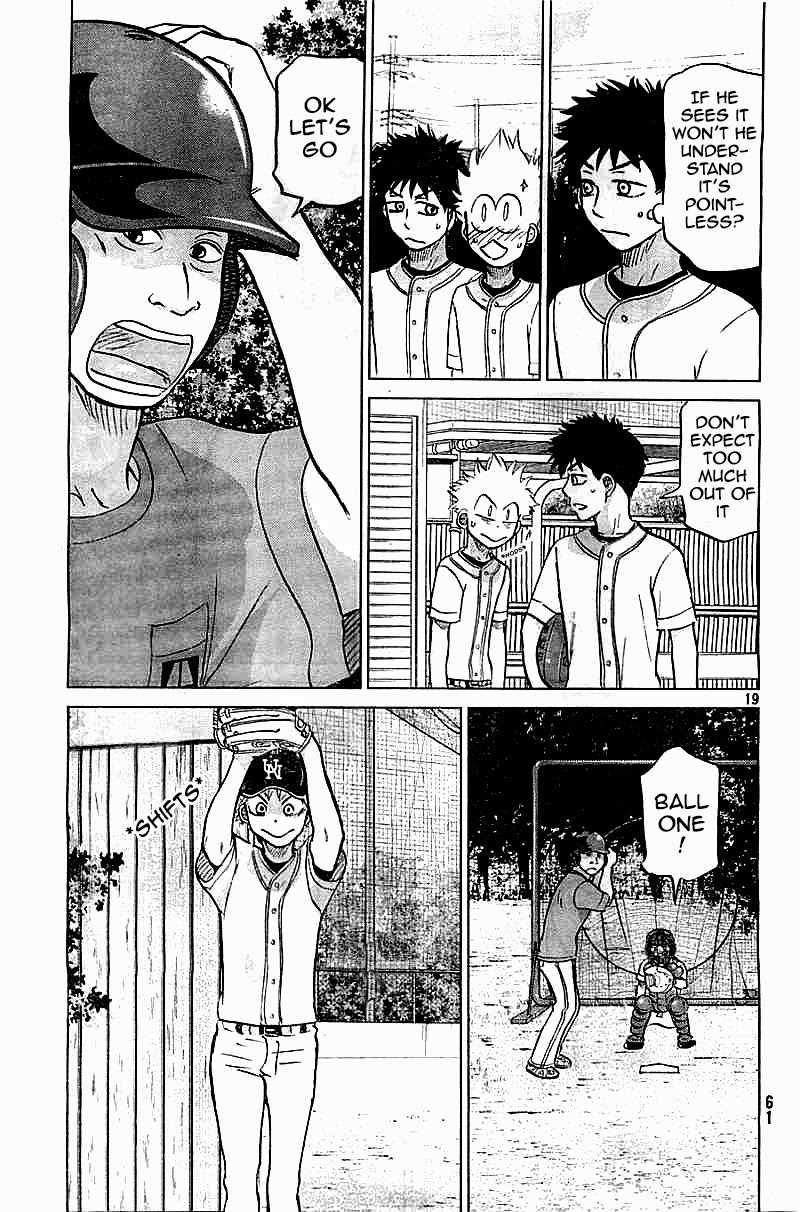 Ookiku Furikabutte Chapter 101 page 19 - Chapter 101: Fastball 3