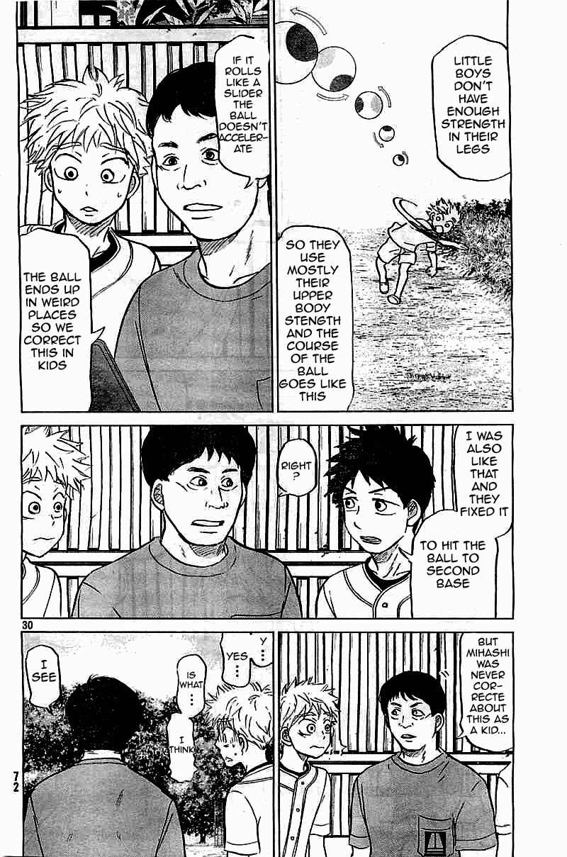 Ookiku Furikabutte Chapter 101 page 30 - Chapter 101: Fastball 3