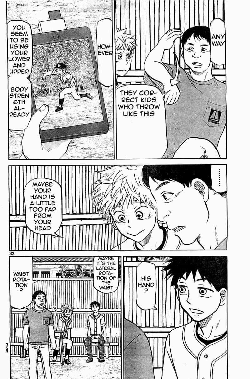 Ookiku Furikabutte Chapter 101 page 32 - Chapter 101: Fastball 3