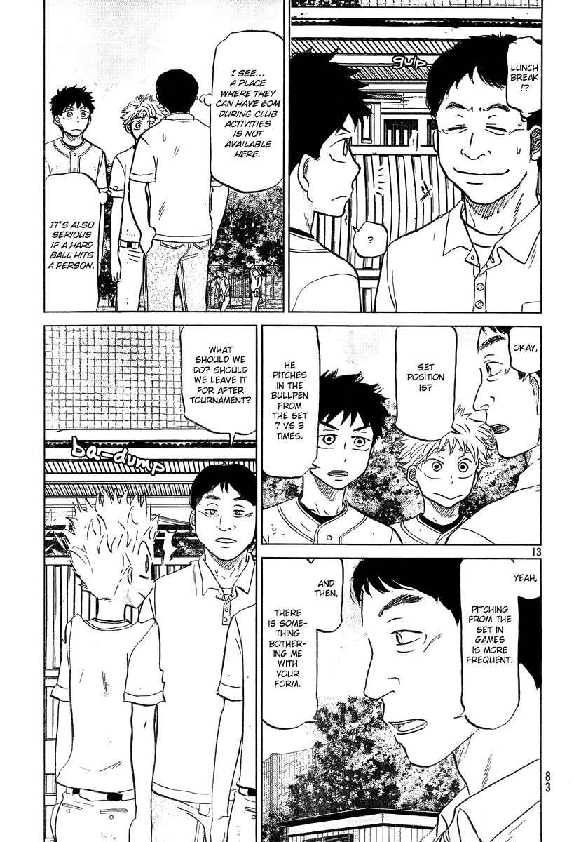 Ookiku Furikabutte Chapter 102 page 14 - Chapter 102: Fastball 4