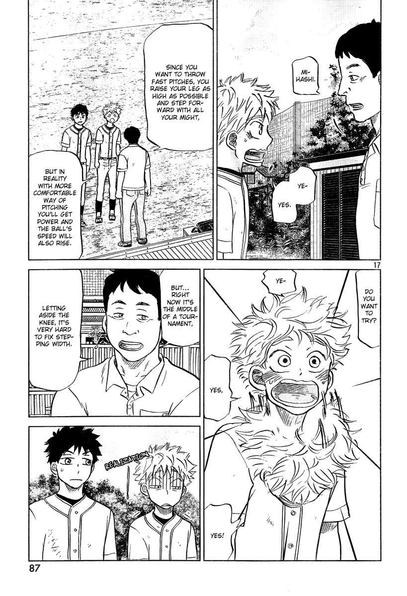 Ookiku Furikabutte Chapter 102 page 18 - Chapter 102: Fastball 4
