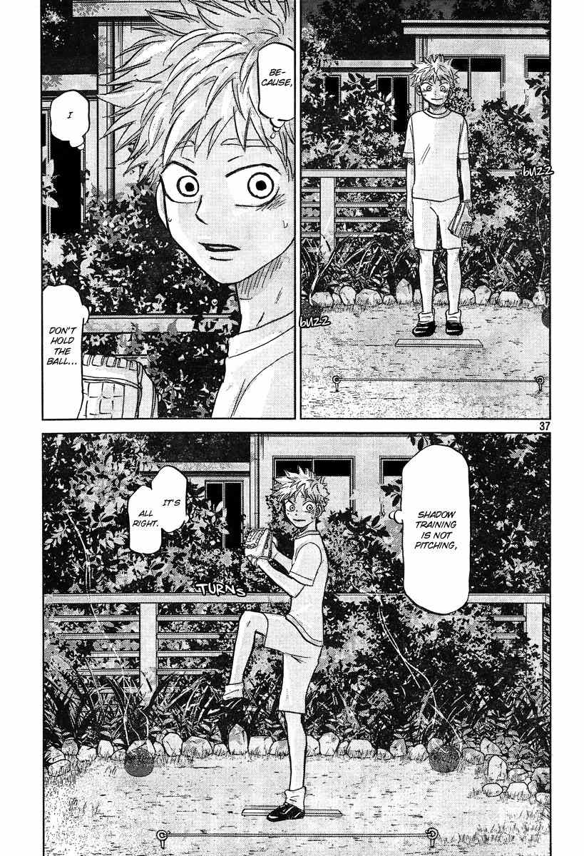 Ookiku Furikabutte Chapter 102 page 38 - Chapter 102: Fastball 4