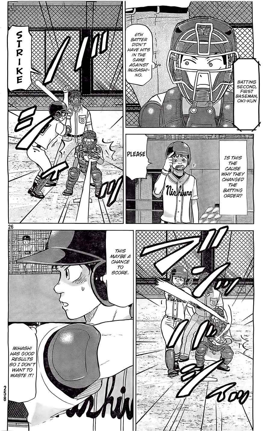 Ookiku Furikabutte Chapter 104 page 27 - Chapter 104: Saitama Prefectruarl Tournament 2