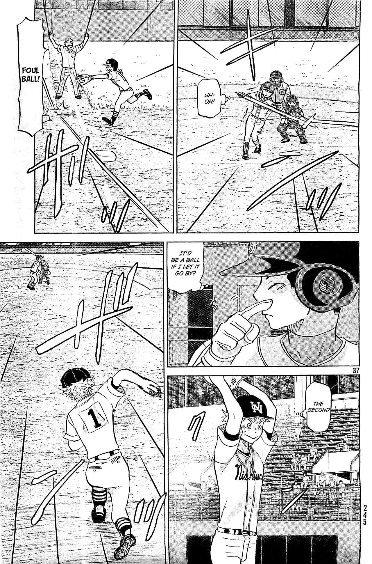 Ookiku Furikabutte Chapter 106 page 38 - Chapter 106: Saitama Prefectruarl Tournament 4