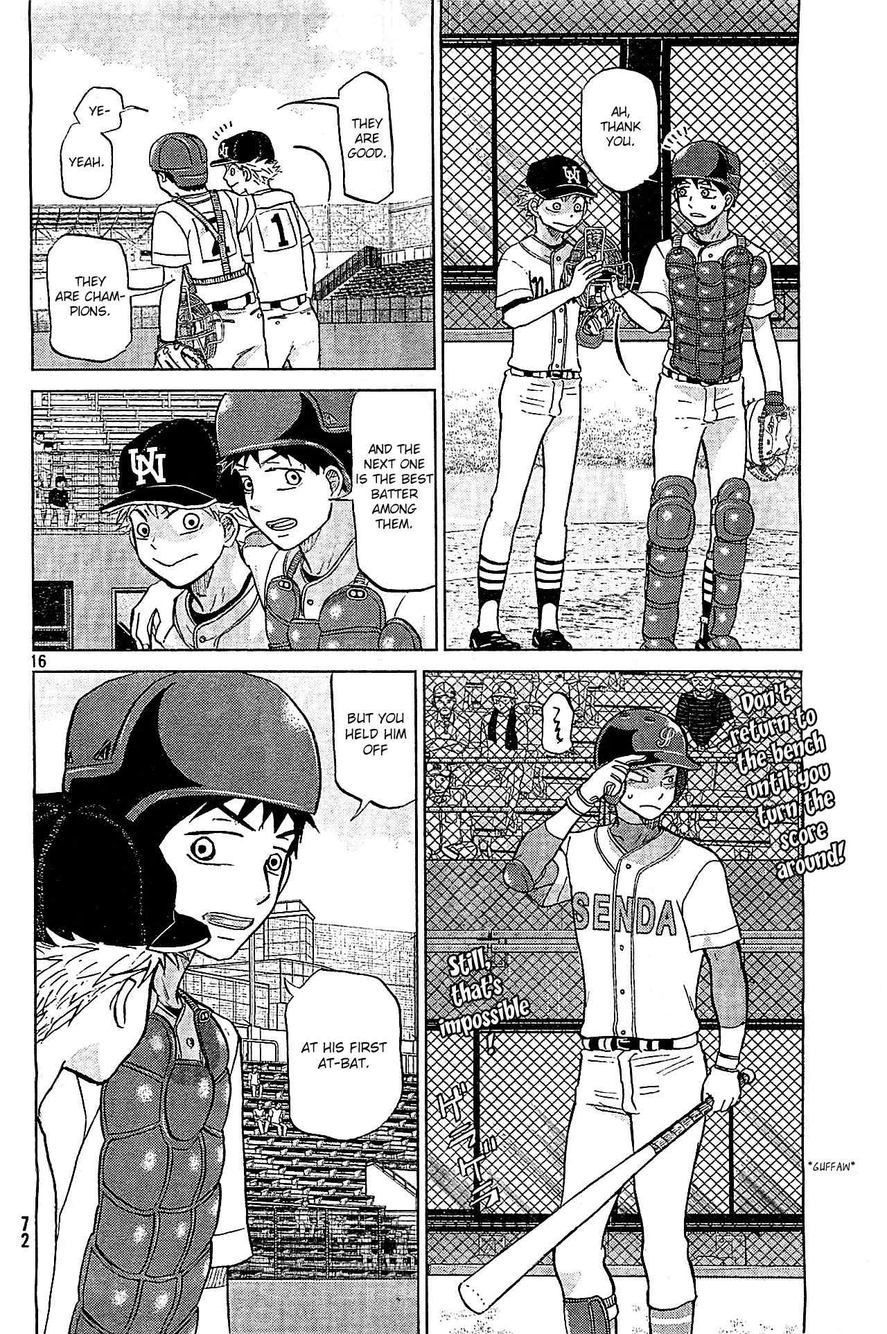 Ookiku Furikabutte Chapter 107 page 17 - Chapter 107: Saitama Prefectruarl Tournament 5