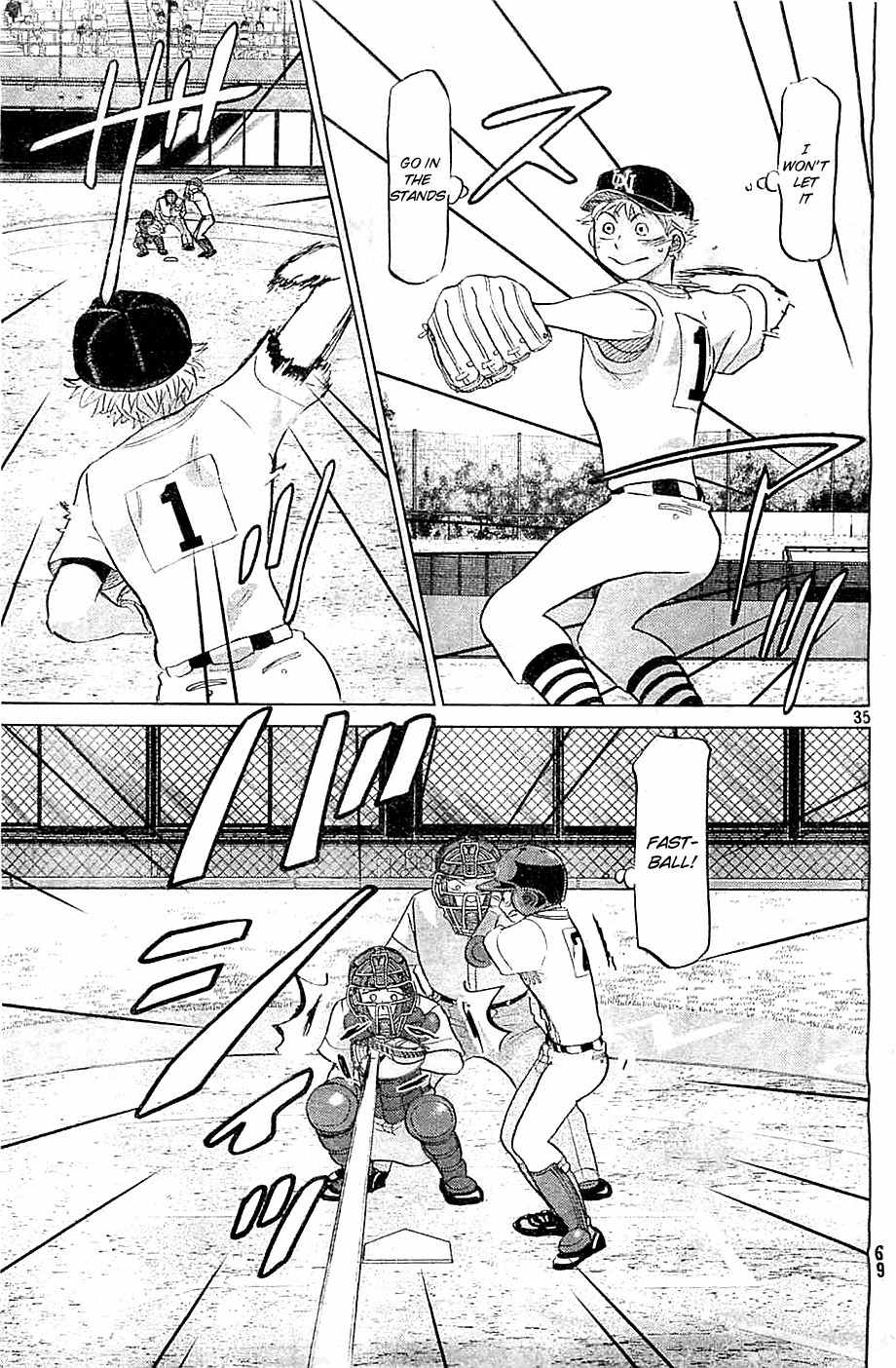 Ookiku Furikabutte Chapter 109 page 36 - Chapter 109: Saitama Prefectruarl Tournament 7