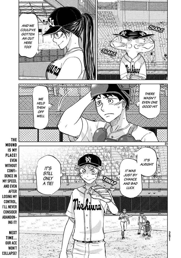 Ookiku Furikabutte Chapter 114 page 35 - Chapter 114: Saitama Prefectruarl Tournament 12